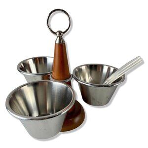 Stako Sweden Stainless Steel Condiment Carousel